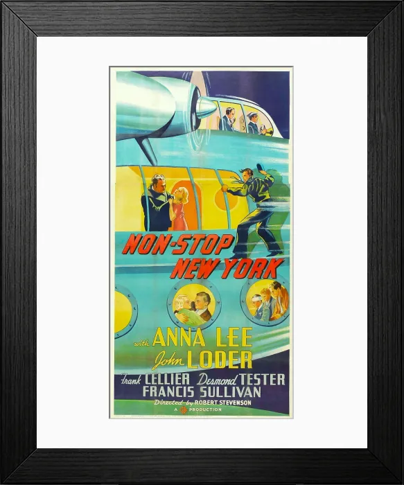 Framed Print : NON-STOP NEW YORK, 1937 Framed Print : NON-STOP NEW YORK, 1937
