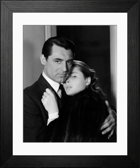 Framed Print : NOTORIOUS, from left: Cary Grant, Ingrid Bergman, 1946 Framed Print : NOTORIOUS, from left: Cary Grant, Ingrid Bergman, 1946