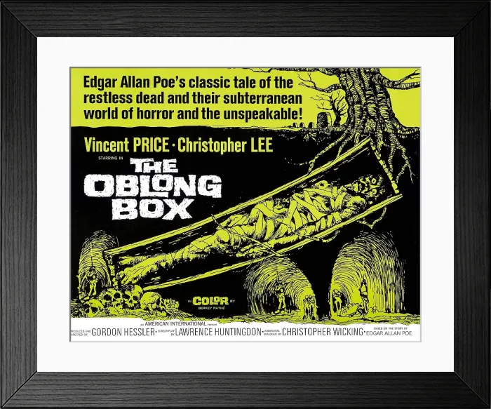 Framed Print : THE OBLONG BOX, 1969