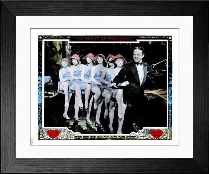 Framed Print : THE HEART OF BROADWAY, 1928
