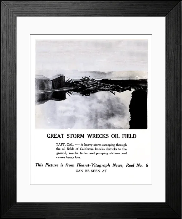 Framed Print : Hearst Vitagraph newsreel, ca. 1910s Framed Print : Hearst Vitagraph newsreel, ca. 1910s