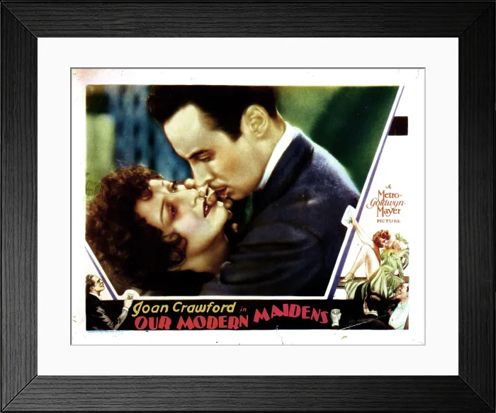 Framed Print : OUR MODERN MAIDENS, from left, Joan Crawford, Rod La Rocque, 1929