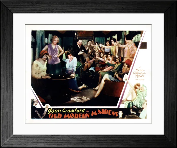 Framed Print : OUR MODERN MAIDENS, Joan Crawford, Douglas Fairbanks, Jr. 1929
