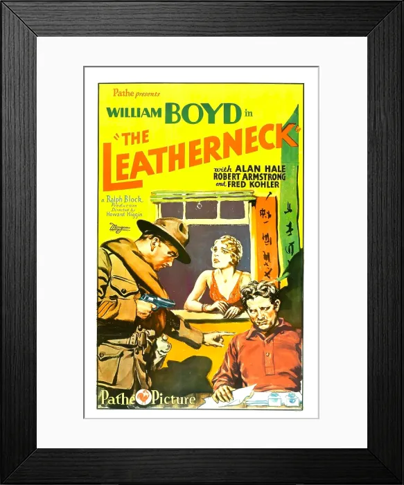 Framed Print : LEATHERNECK, left: William Boyd, 1929 Framed Print : LEATHERNECK, left: William Boyd, 1929