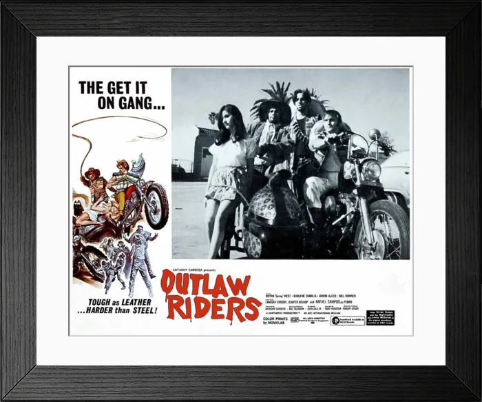 Framed Print : OUTLAW RIDERS, 1971 Framed Print : OUTLAW RIDERS, 1971