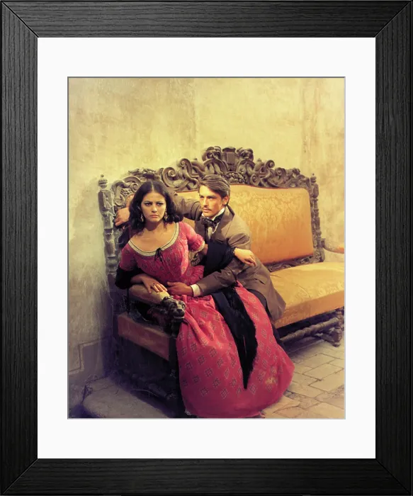 Framed Print : THE LEOPARD, (aka IL GATTOPARDO), Claudia Cardinale, Alain Delon, 1963, TM & Copyright (c) 20th Century Fox Film Corp. / courtesy Everett Collection