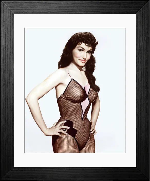 Framed Print : LI'L ABNER, Julie Newmar, 1959 Framed Print : LI'L ABNER, Julie Newmar, 1959