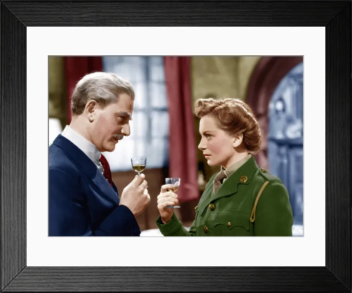 Framed Print : THE LIFE AND DEATH OF COLONEL BLIMP, (aka THE ADVENTURES OF COLONEL BLIMP), Anton Walbrook, Deborah Kerr, 1943
