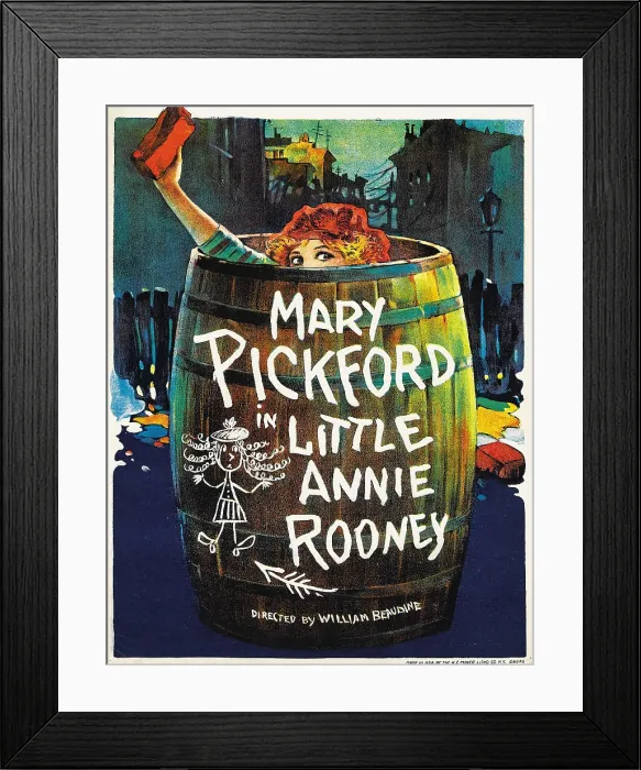 Framed Print : LITTLE ANNIE ROONEY, Mary Pickford, 1925