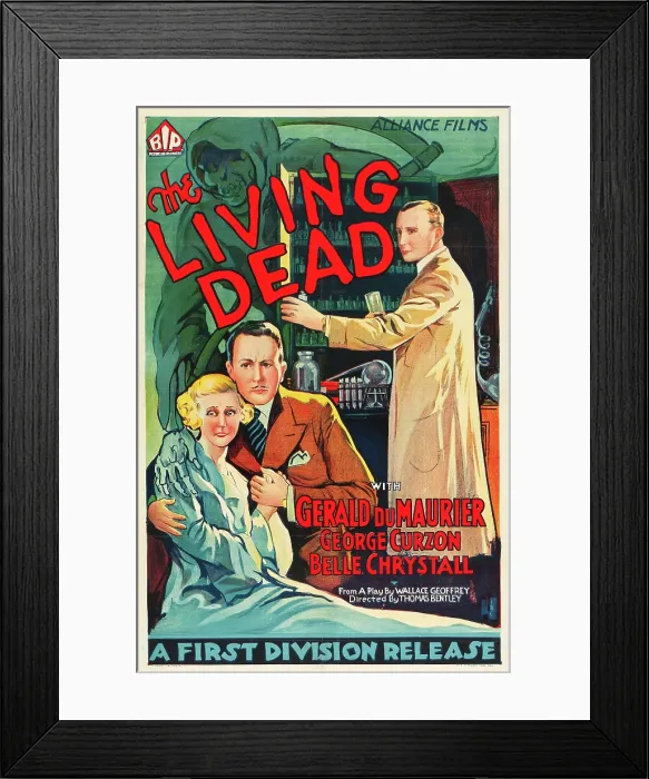 Framed Print : THE LIVING DEAD, (aka THE SCOTLAND YARD MYSTERY), far left: Belle Chrystall, 1934 Framed Print : THE LIVING DEAD, (aka THE SCOTLAND YARD MYSTERY), far left: Belle Chrystall, 1934