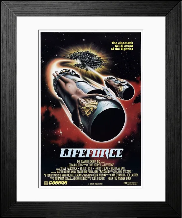 Framed Print : LIFEFORCE, 1985. TriStar  /  courtesy Everett Collection