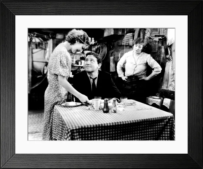 Framed Print : MAN'S CASTLE, Loretta Young, Spencer Tracy, Marjorie Rambeau, 1933