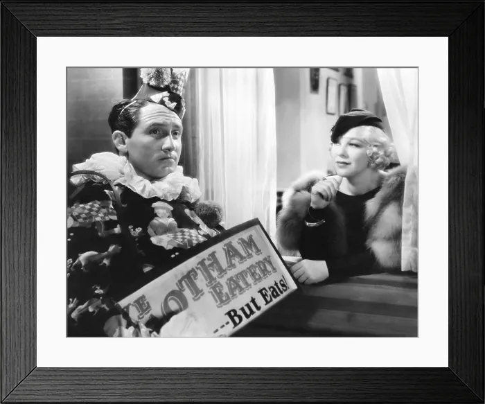 Framed Print : MAN'S CASTLE, from left: Spencer Tracy, Glenda Farrell, 1933
