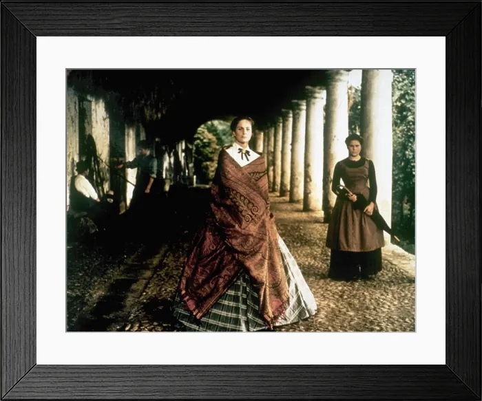 Framed Print : SENSO, Alida Valli, 1954 Framed Print : SENSO, Alida Valli, 1954