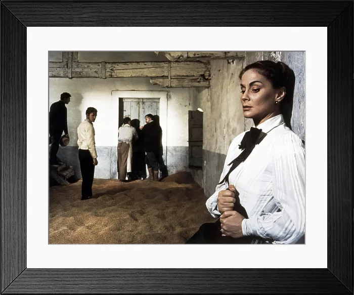 Framed Print : SENSO, Alida Valli (right), 1954
