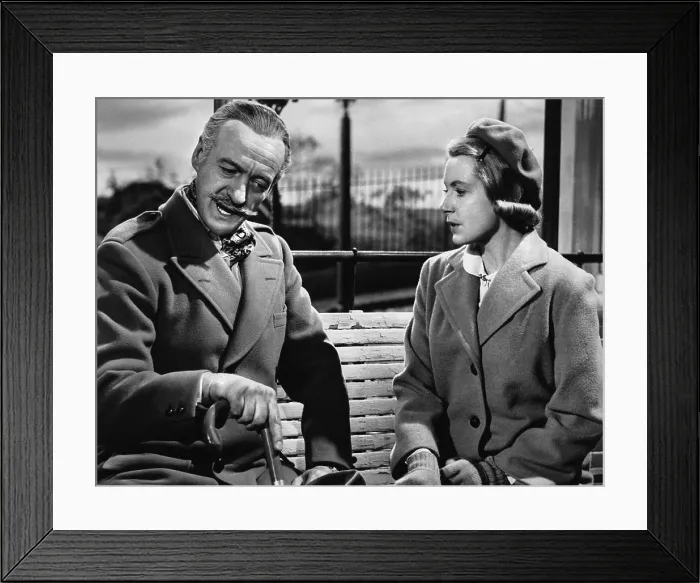 Framed Print : SEPARATE TABLES, from left: David Niven, Deborah Kerr, 1958