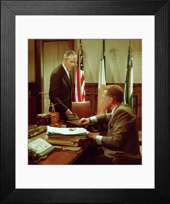 Framed Print : MADIGAN, Henry Fonda, James Whitmore, 1968 Framed Print : MADIGAN, Henry Fonda, James Whitmore, 1968