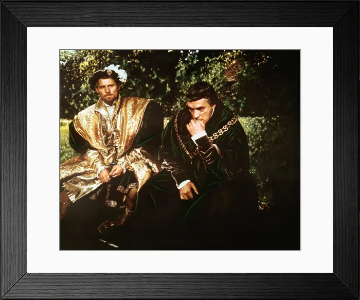 Framed Print : A MAN FOR ALL SEASONS, Robert Shaw, Paul Scofield, 1966