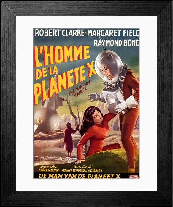 Framed Print : THE MAN FROM PLANET X, (aka L'HOMME DE LA PLANETE X), 1951 Framed Print : THE MAN FROM PLANET X, (aka L'HOMME DE LA PLANETE X), 1951