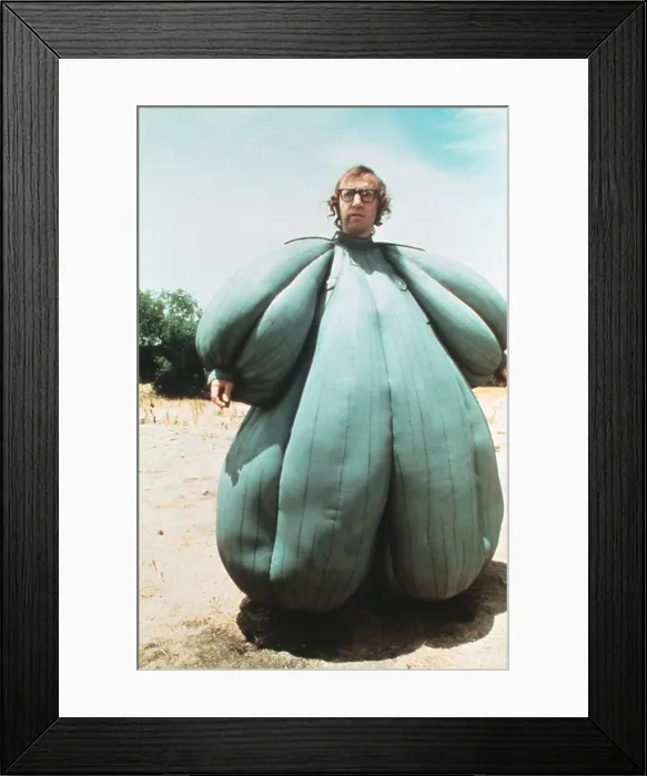 Framed Print : SLEEPER, Woody Allen, 1973 Framed Print : SLEEPER, Woody Allen, 1973