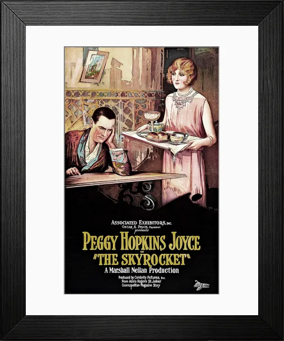 Framed Print : THE SKYROCKET, from left, Owen Moore, Peggy Hopkins Joyce, 1926 Framed Print : THE SKYROCKET, from left, Owen Moore, Peggy Hopkins Joyce, 1926
