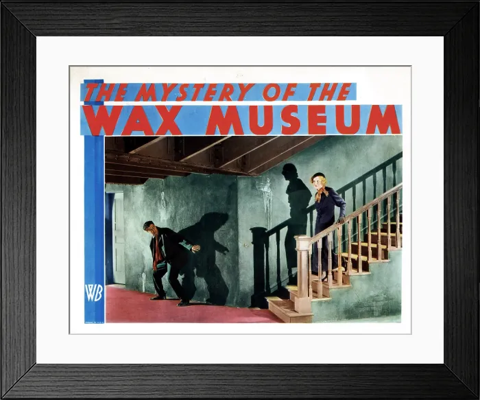 Framed Print : MYSTERY OF THE WAX MUSEUM, from left, Arthur Edmund Carewe, Glenda Farrell, 1933
