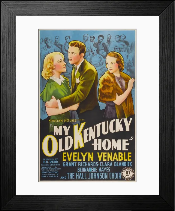 Framed Print : MY OLD KENTUCKY HOME, from left: Clara Blandick, Grant Richards, Evelyn Venable, 1938 Framed Print : MY OLD KENTUCKY HOME, from left: Clara Blandick, Grant Richards, Evelyn Venable, 1938
