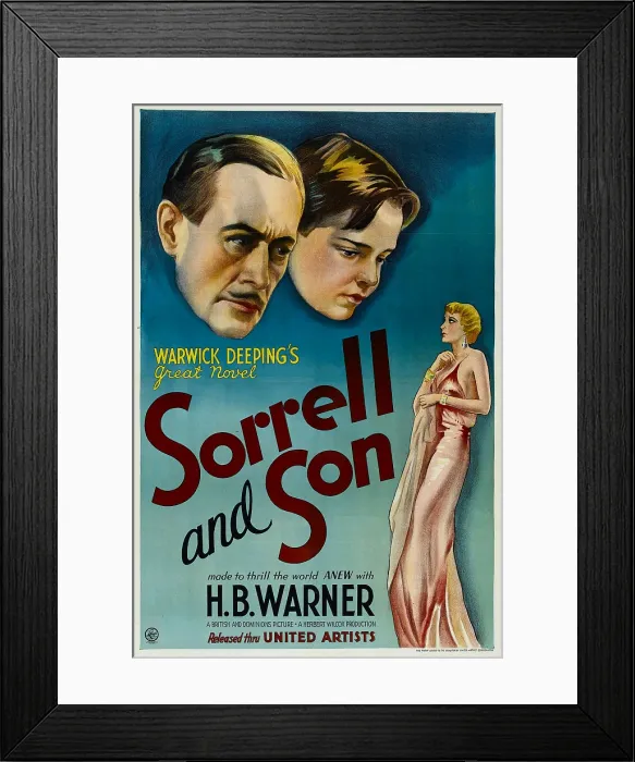 Framed Print : SORRELL AND SON, top left: H.B. Warner, 1933