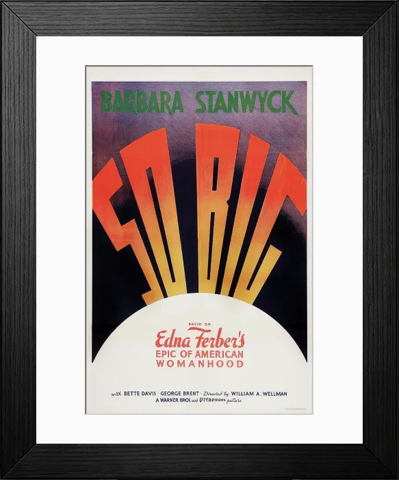 Framed Print : SO BIG!, US poster art, 1932 Framed Print : SO BIG!, US poster art, 1932