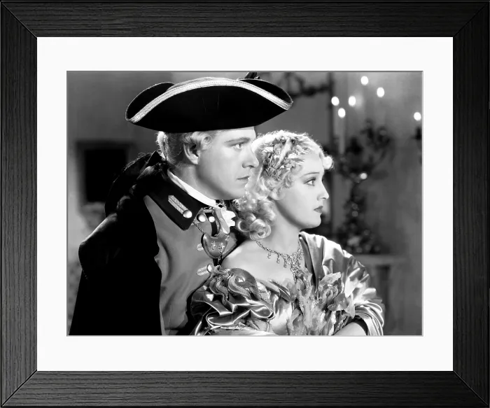 Framed Print : NAUGHTY MARIETTA, Nelson Eddy, Jeanette MacDonald, 1935