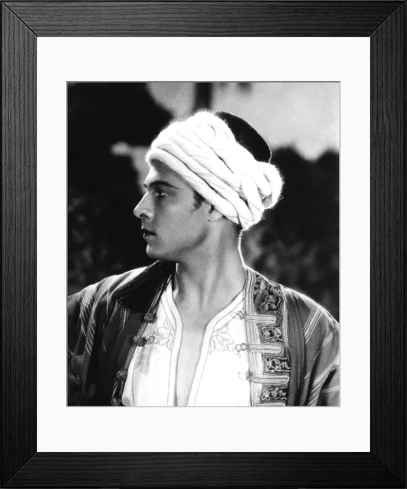 Framed Print : THE SON OF THE SHEIK, Rudolph Valentino, 1926 Framed Print : THE SON OF THE SHEIK, Rudolph Valentino, 1926
