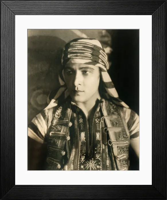 Framed Print : THE SON OF THE SHEIK, Rudolph Valentino, 1926 Framed Print : THE SON OF THE SHEIK, Rudolph Valentino, 1926
