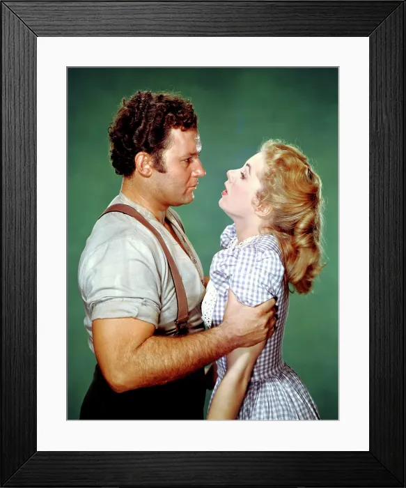 Framed Print : OKLAHOMA!, Rod Steiger, Shirley Jones, 1955, TM & Copyright (c) 20th Century Fox Film Corp. / courtesy Everett Collection