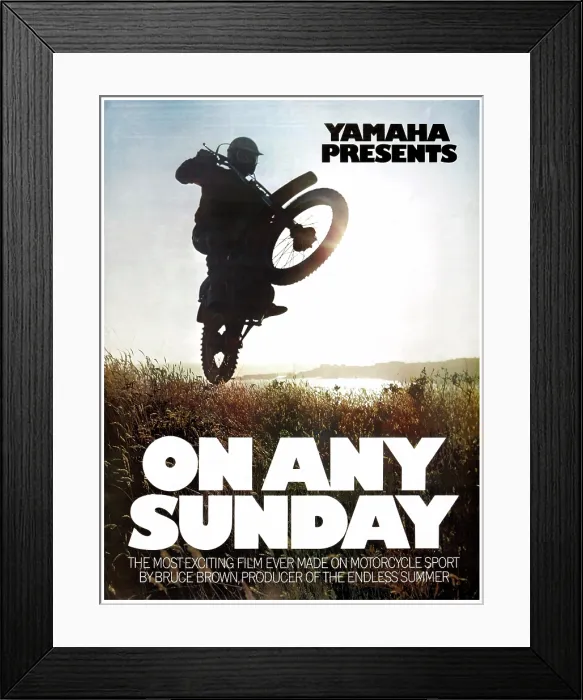 Framed Print : ON ANY SUNDAY, 1971