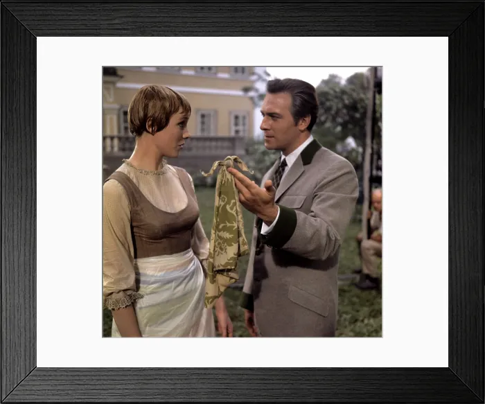 Framed Print : THE SOUND OF MUSIC, from left: Julie Andrews, Christopher Plummer, 1965. TM & Copyright 20th Century Fox Film Corp. All rights reserved / courtesy Everett Collection
