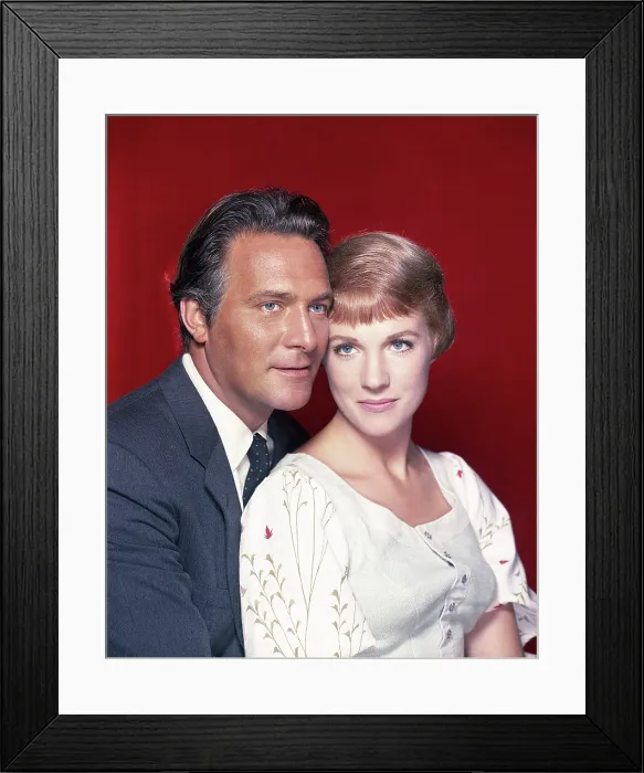 Framed Print : THE SOUND OF MUSIC, from left: Christopher Plummer, Julie Andrews, 1965. TM & Copyright 20th Century Fox Film Corp. All rights reserved / courtesy Everett Collection Framed Print : THE SOUND OF MUSIC, from left: Christopher Plummer, Julie Andrews, 1965. TM & Copyright 20th Century Fox Film Corp. All rights reserved / courtesy Everett Collection