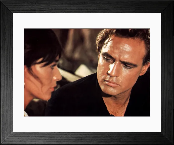 Framed Print : ONE-EYED JACKS, Pina Pellicer, Marlon Brando, 1961 Framed Print : ONE-EYED JACKS, Pina Pellicer, Marlon Brando, 1961