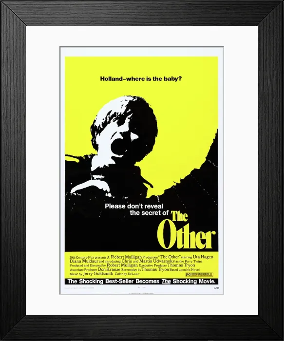 Framed Print : THE OTHER, US poster, 1972, TM & Copyright 20th Century Fox Film Corp. / courtesy Everett Collection