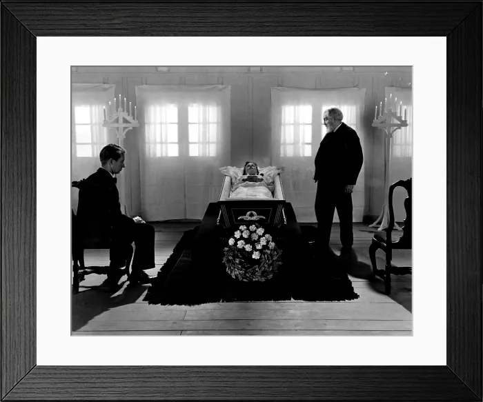 Framed Print : ORDET, (aka THE WORD), Cay Kristiansen, Birgitte Federspiel, Henrik Malberg, 1955