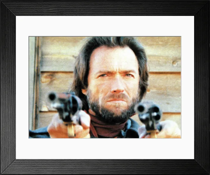 Framed Print : THE OUTLAW JOSEY WALES, Clint Eastwood, 1976