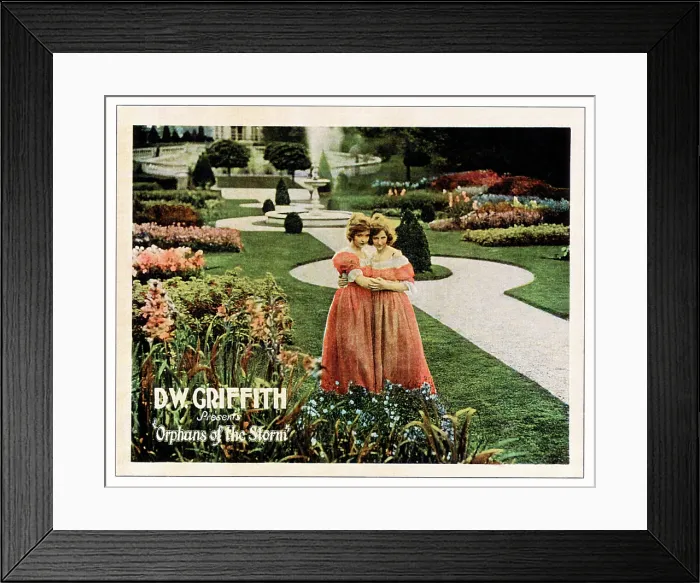 Framed Print : ORPHANS OF THE STORM, from left: Lillian Gish, Dorothy Gish, 1921