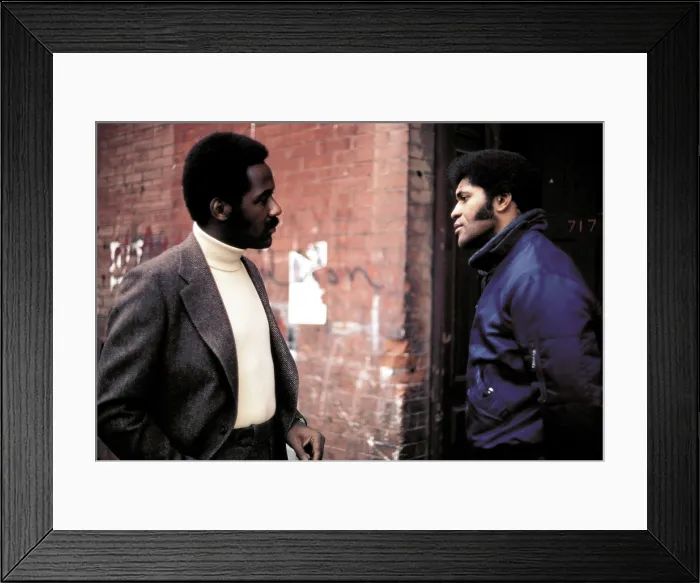 Framed Print : SHAFT, Richard Roundtree, Christopher St. John, 1971