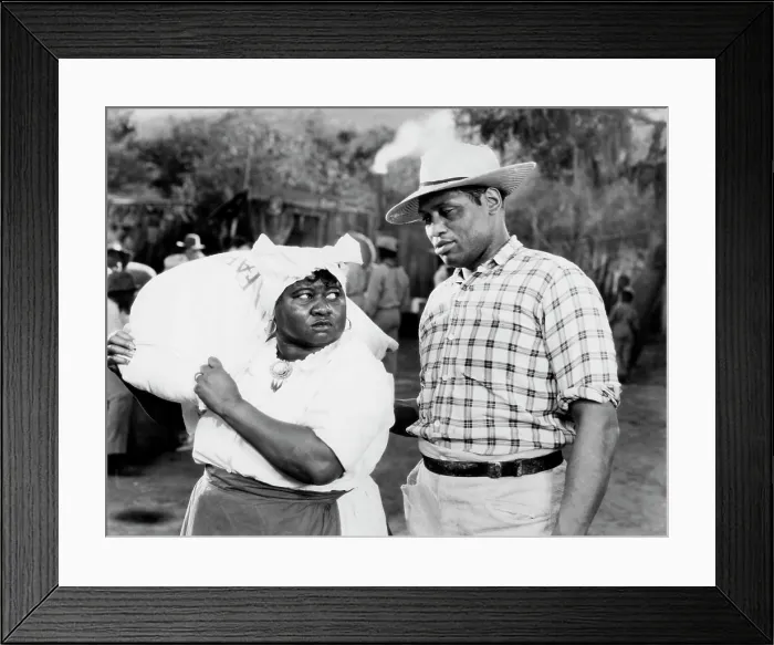 Framed Print : SHOW BOAT, Hattie McDaniel, Paul Robeson, 1936 Framed Print : SHOW BOAT, Hattie McDaniel, Paul Robeson, 1936