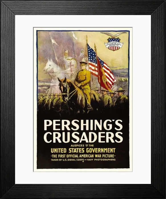 Framed Print : PERSHING'S CRUSADERS, 1918