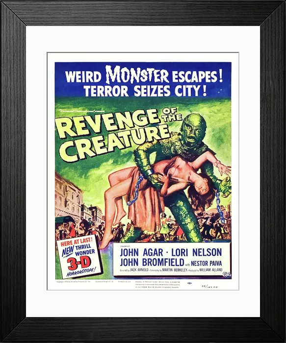 Framed Print : REVENGE OF THE CREATURE, 1955 Framed Print : REVENGE OF THE CREATURE, 1955