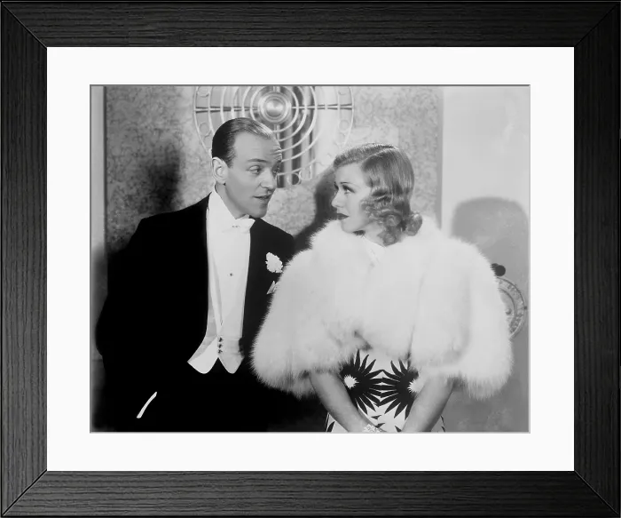 Framed Print : SHALL WE DANCE, Fred Astaire, Ginger Rogers, 1937