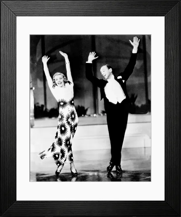 Framed Print : SHALL WE DANCE, Ginger Rogers, Fred Astaire, 1937