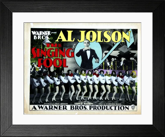 Framed Print : THE SINGING FOOL, Al Jolson, 1928 Framed Print : THE SINGING FOOL, Al Jolson, 1928