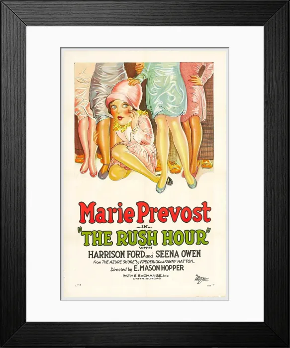 Framed Print : THE RUSH HOUR, Marie Prevost, 1928