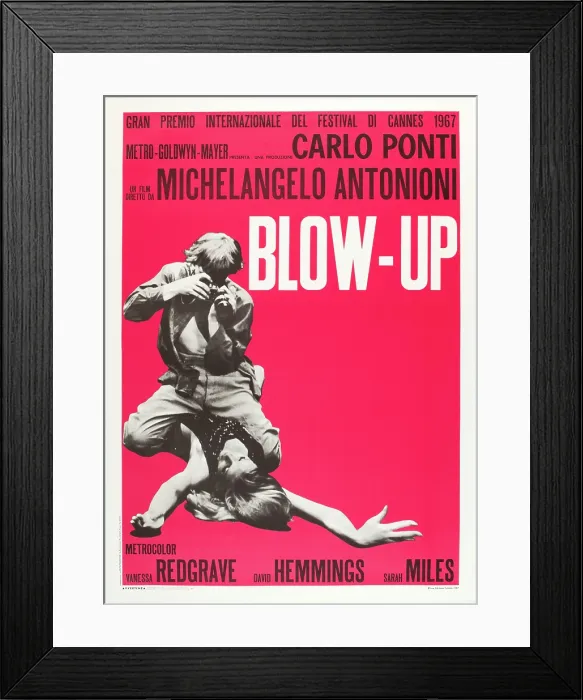 Framed Print : BLOWUP, (aka BLOW UP, aka BLOW-UP), 1966 Framed Print : BLOWUP, (aka BLOW UP, aka BLOW-UP), 1966